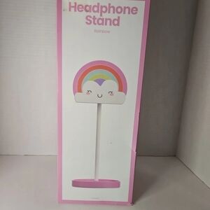 Pink Rainbow Headphone Stand